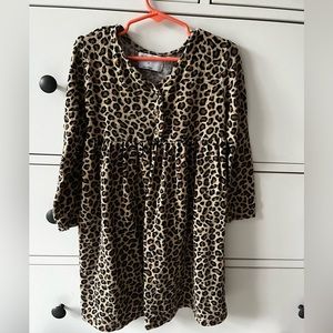 Girls Cheetah print dress